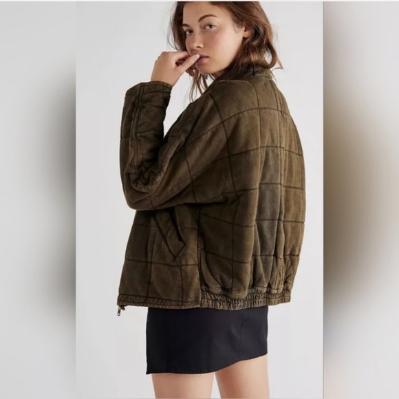 Free People Dolman Quilted Jacket XL - Picture 4 of 6